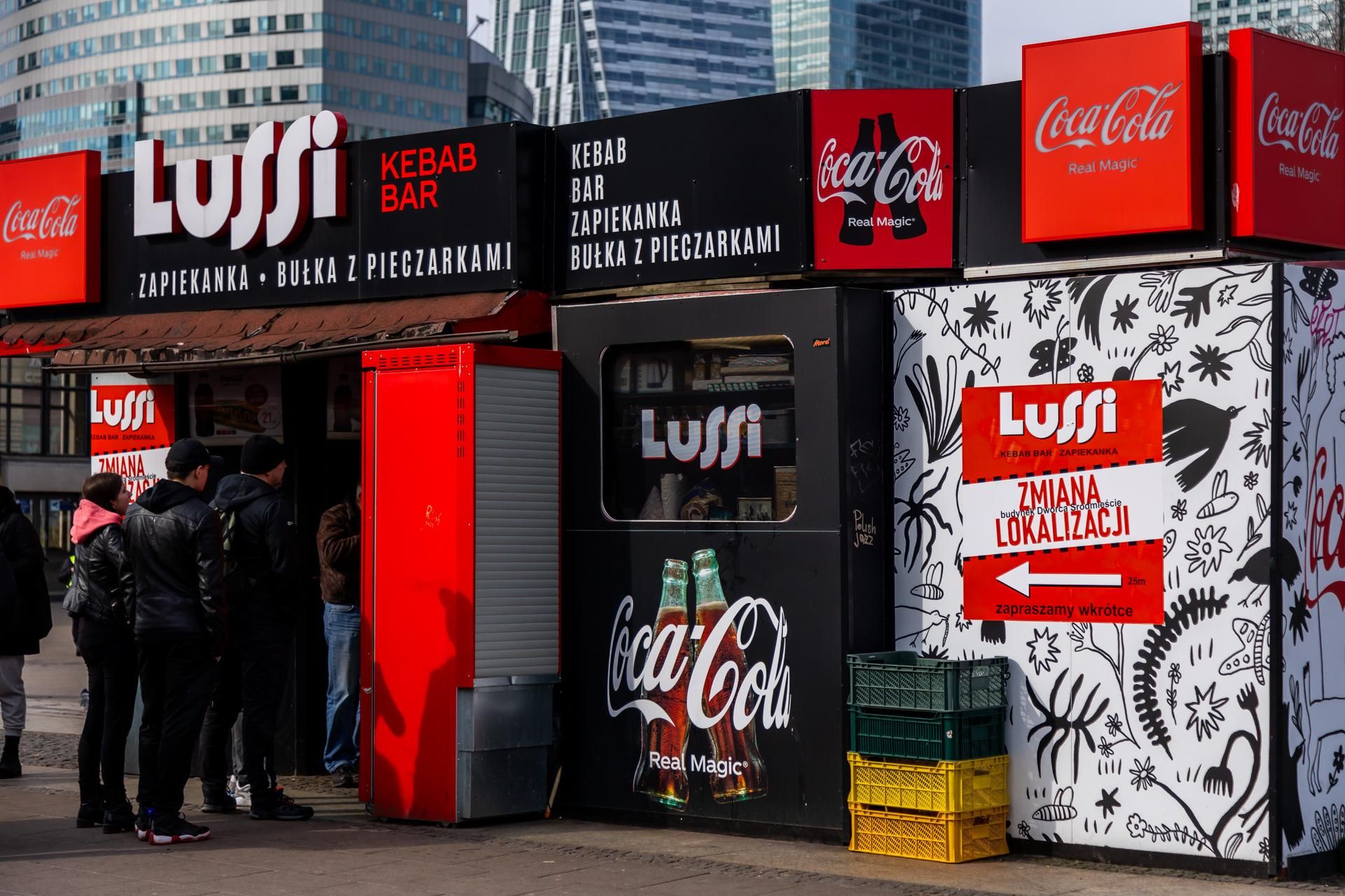 "Znika" Lussi w Warszawie