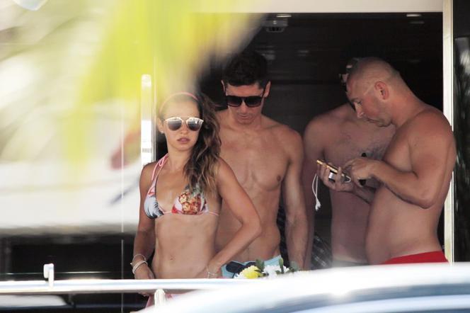 Robert Lewandowski i Anna Lewandowska