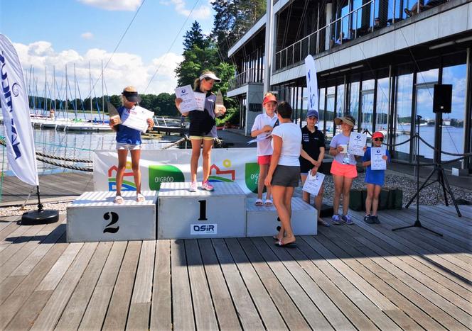 Mali żeglarze z Iławy wrócili z medalami z Olsztyna