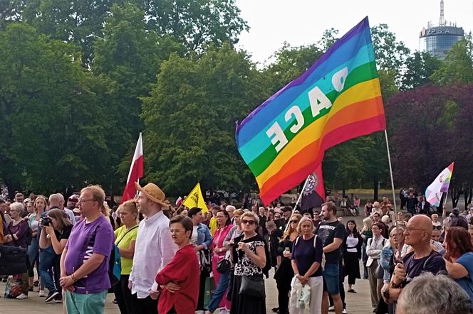 Protest "Ani jednej więcej" w Szczecinie