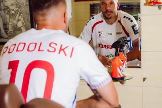 Lukas Podolski i jego barwy: FC Köln, Górnik Zabrze, reprezentacja Niemiec