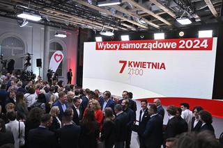 Wieczór wyborczy Koalicji Obywatelskiej