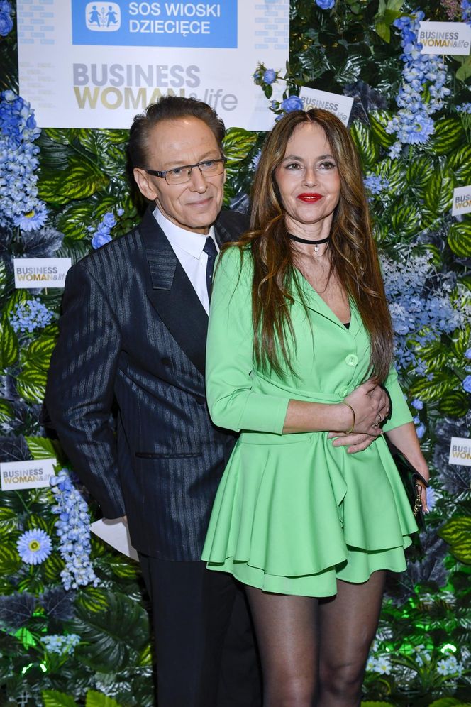 Jacek Borkowski z żoną