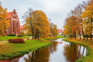 Lidzbark Warmiński. Co AI uznało jesienną stolicą Warmii i dlaczego?