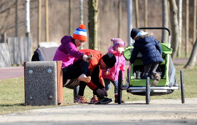 AGNIESZKA POMASKA z rodziną