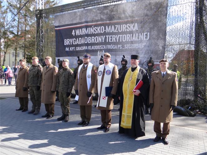 Przycięga w 4. Warmińsko-Mazurskiej Brygadzie Obrony Terytorialnej