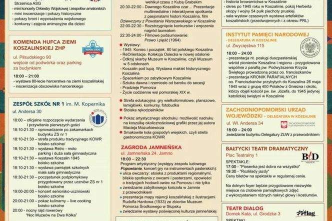 KOWR, Ekonom, Frajda, IPN i Urząd Wojewódzki na Noc Muzeów