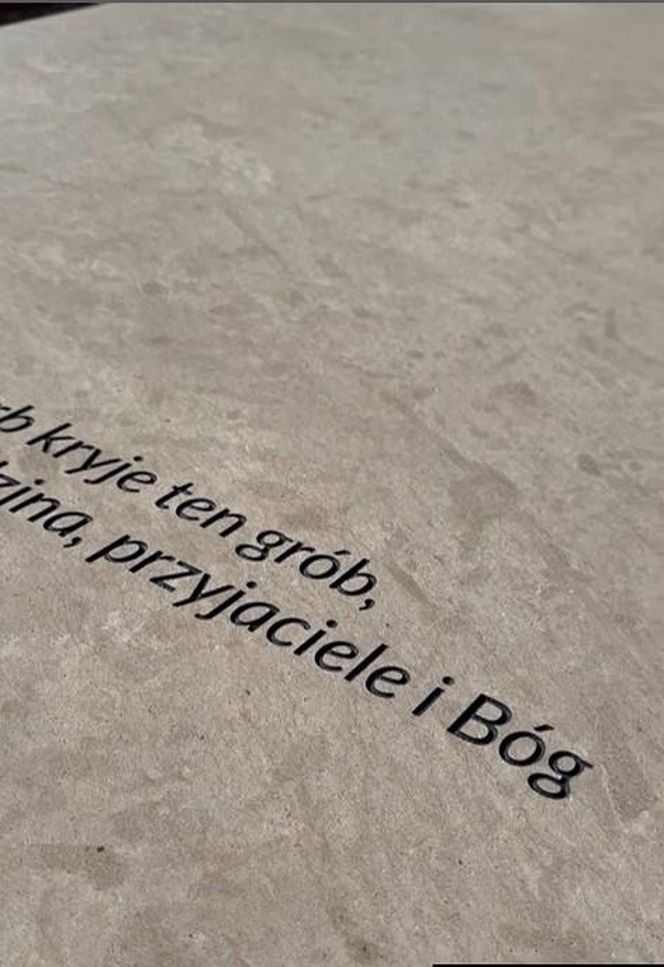 Grób Sonii Szklanowskiej