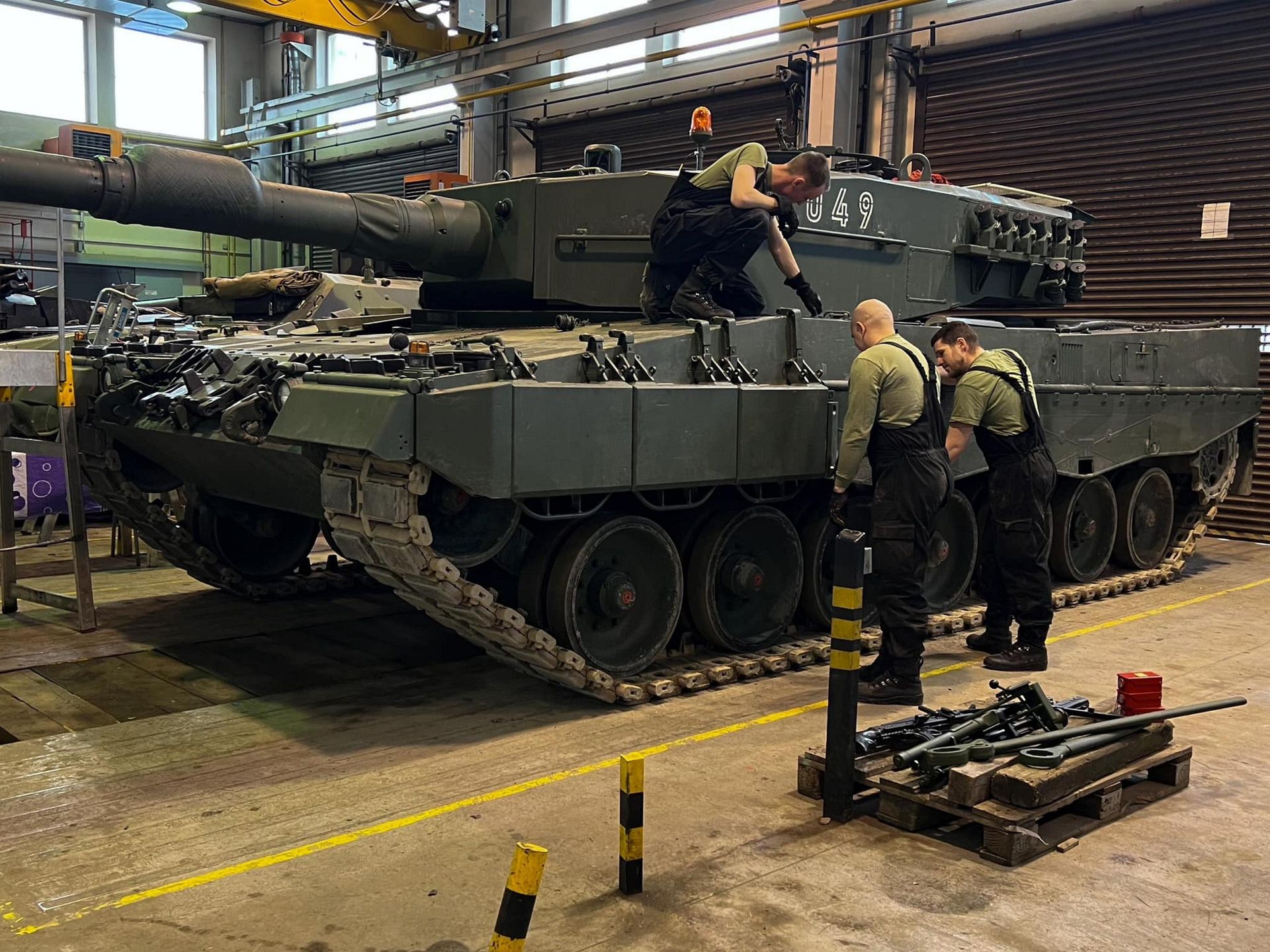 Czeskie czołgi Leopard 2A4