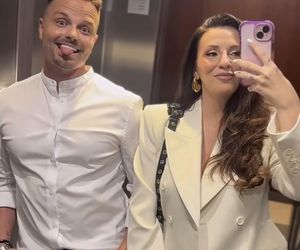 Marcin Hakiel i Dominika Serowska tworzą uroczą parę