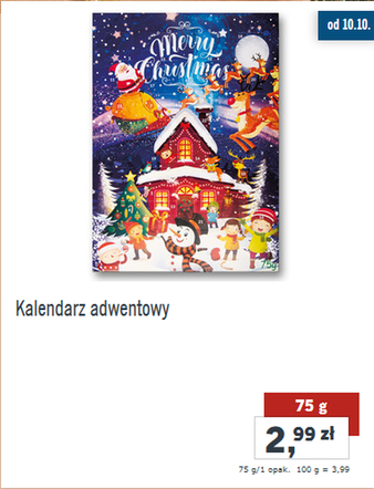 Świąteczne czekoladki już w Lidlu