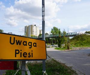 Lublin. Kładka wróciła na swoje miejsce. Jak wygląda konstrukcja nad ulicą Filaretów? Mamy ZDJĘCIA!