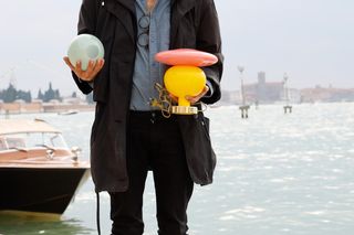 Rzeźby świetlne - Michał Korchowiec