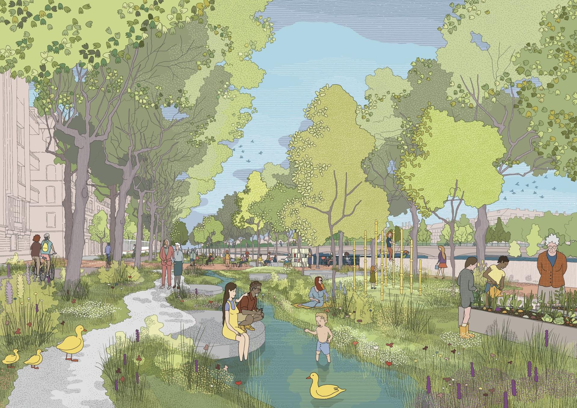 Wizualizacja architektoniczna tworzona odręcznie