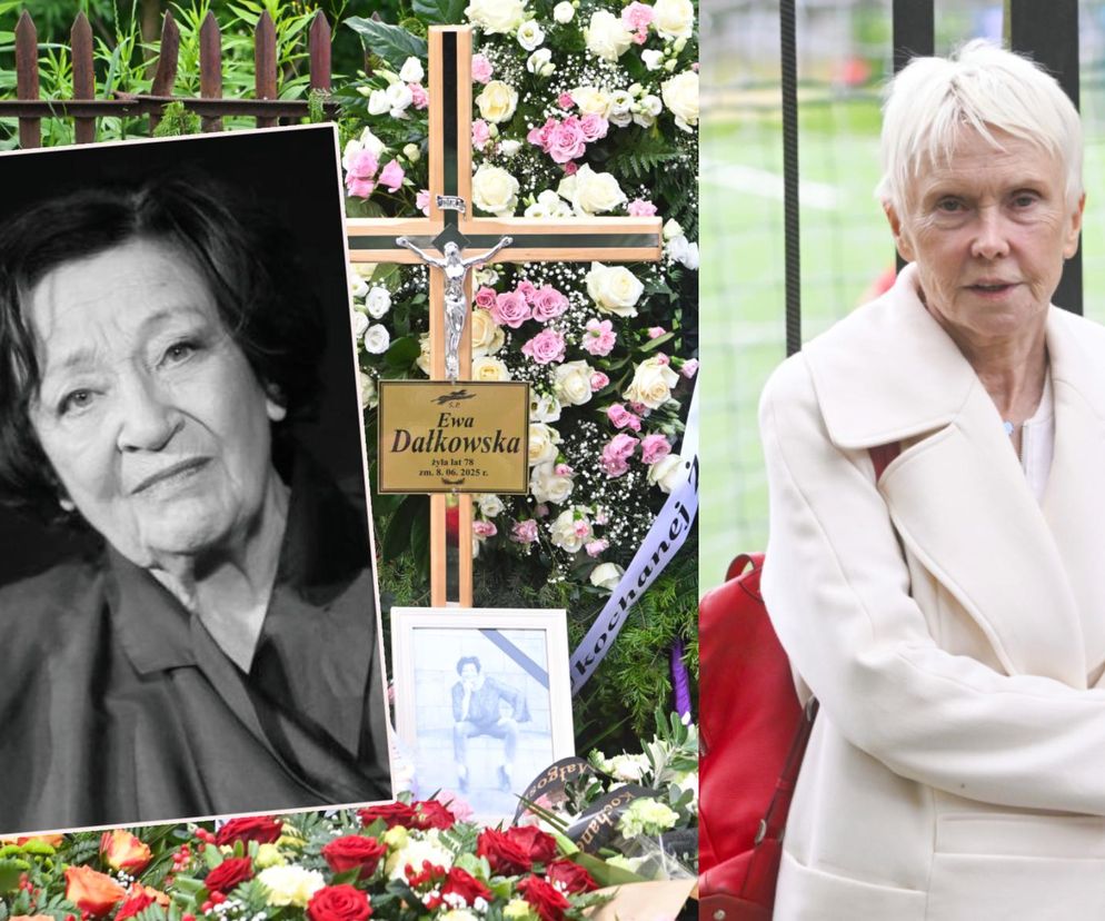 Ewa Błaszczyk, pogrzeb Ewy Dałkowskiej