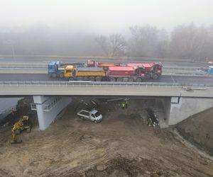 Budowa mostu w Łęcznej na ostatniej prostej. Przeprowadzono próby obciążeniowe