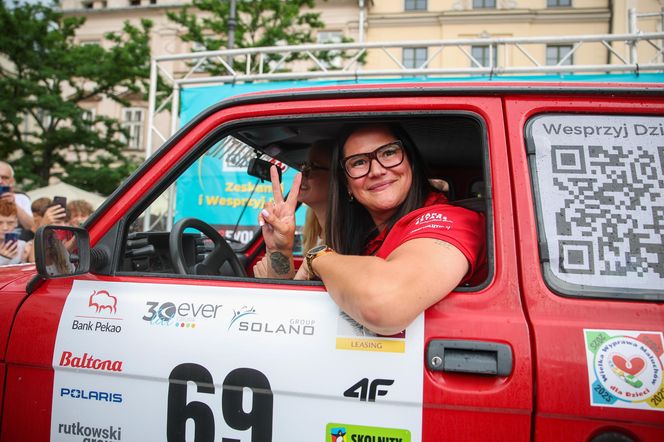 Finał Wielkiej Wyprawy Maluchów na Rynku w Krakowie