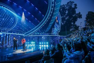 Piaseczny i Chojnacki dali czadu na scenie. Potem padł niezręczny żart