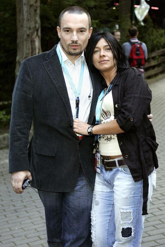 Jacek Stachursky z żoną