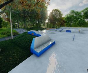 Koncepcja nowego skateparku w Rybniku