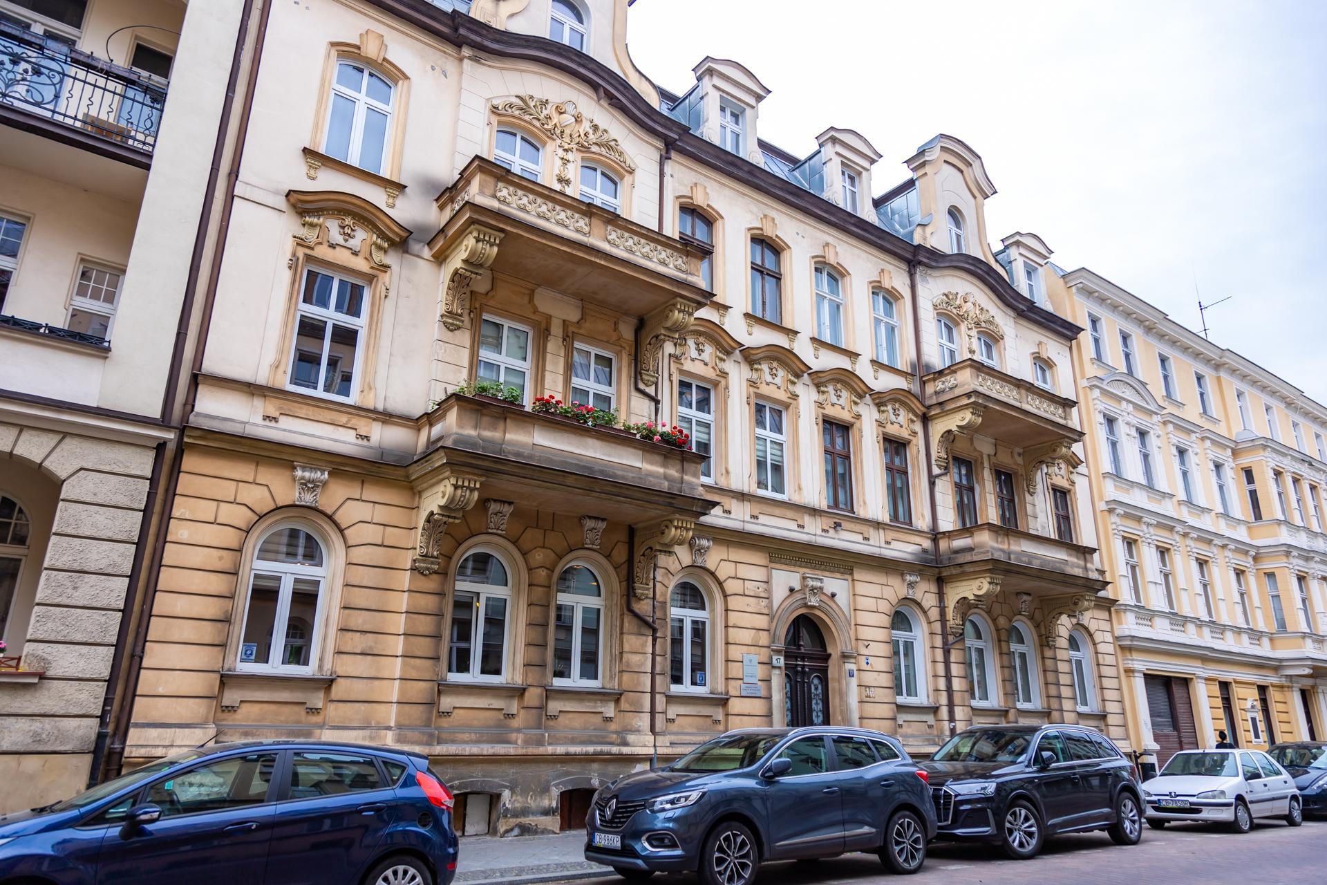 Kamienice przy ulicy Cieszkowskiego w Bydgoszczy