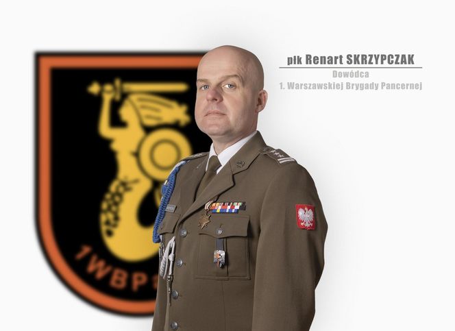Na zdjęciu syn generała Skrzypczaka, Renart Skrzypczak