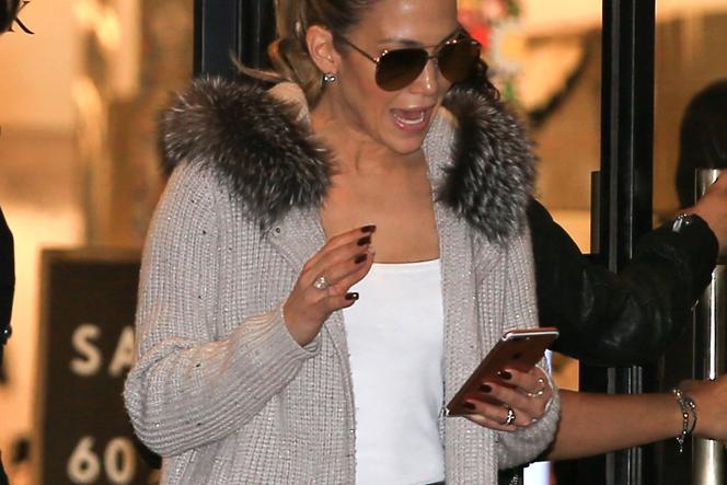 Jennifer Lopez na zakupach