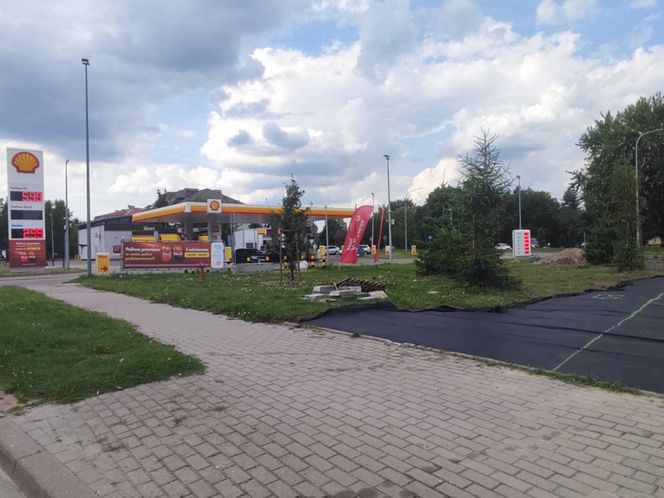 Park kieszonkowy powstający przy ul. Wyszyńskiego w Siedlcach