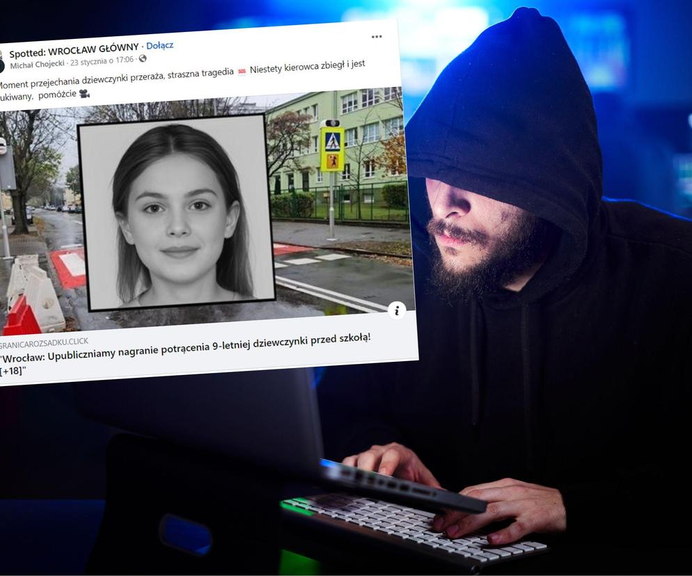 Uwaga! Drastyczne nagranie. Fake newsy opanowują internet. Policja ze Świdnicy alarmuje To oszustwo