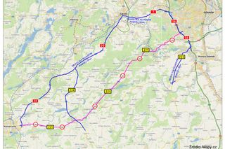 Korki to się dopiero zaczną? Objazd dla ciężarówek przez Gdańsk i Żukowo [MAPA]