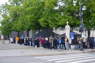 Noc Muzeów 2025 przed Belwederem