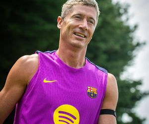 Katarzyna Niewiadoma i Robert Lewandowski