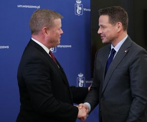 Spotkanie Rafała Trzaskowskiego z Ryanem D. McCarthym