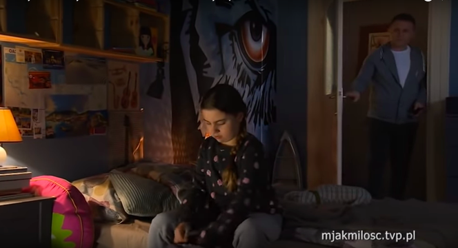 M jak miłość, odc. 1442. Basia (Maja Wudkiewicz), Artur (Robert Moskwa)