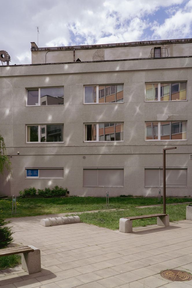 Kościół projektu Wiwulskiego / Dom Kultury Budowlanych w Wilnie