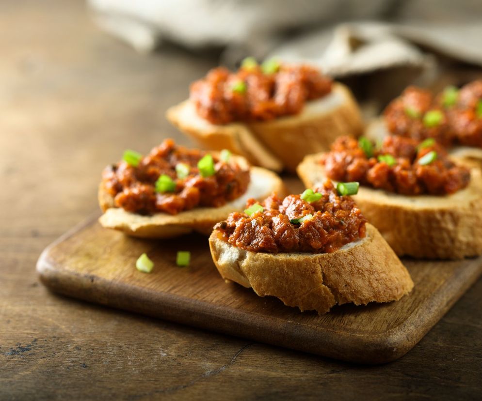 pasta z ricotty i suszonych pomidorów