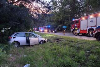 Groźny wypadek we Wronkach! Trzy osoby trafiły do szpitala