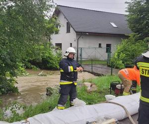 Bielsko-Biała. Skutki ulewy