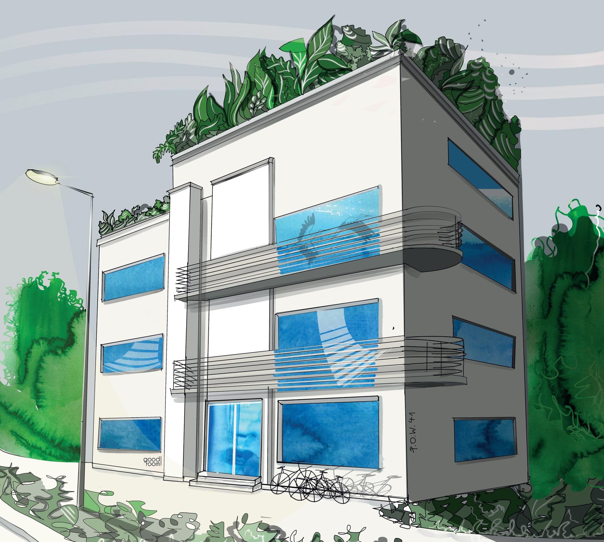 Jestem miastem: wystawa ilustracji architektonicznej