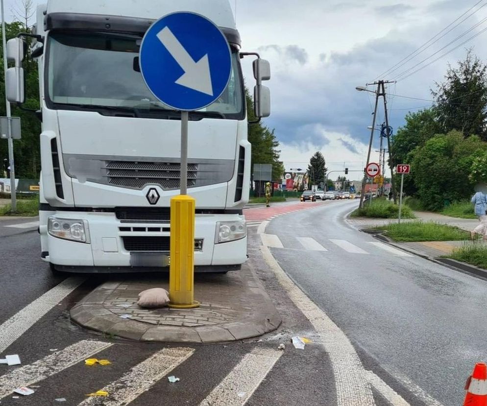 15-latek potrącony na pasach. Chłopiec trafił do szpitala