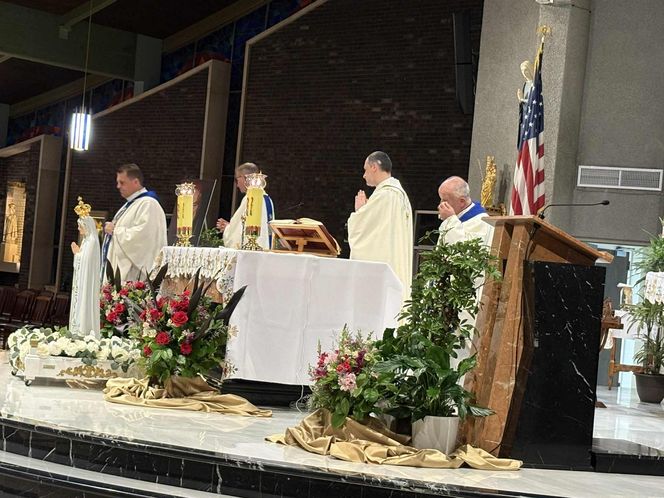 Relikwie bł. Stefana Kardynała Wyszyńskiego w kościele św. Francisa Borgii