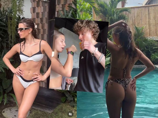 Julia Wieniawa na Bali