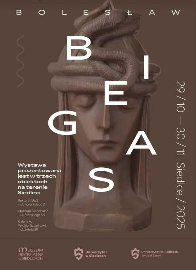Zobacz potrójną wystawę prac malarskich i rzeźb Bolesława Biegasa w Siedlcach!