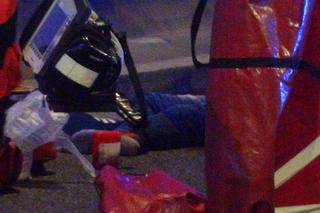 Śmierć na Prymasa Tysiąclecia. Pieszy nie przeżył zderzenia z autem 