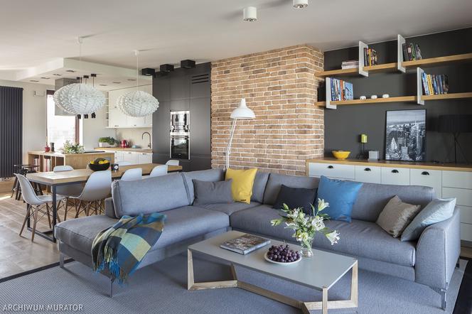 Projekt mieszkania z ogrodem zimowym, czyli loft oswojony