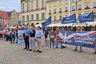 Narodowcy protestują we Wrocławiu