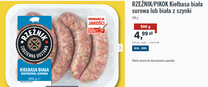 oferta, Wielkanoc, Lild 