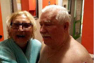 77-letni Lech Wałęsa pokazał zmęczone życiem GOŁE CIAŁO. SZOKUJĄCE OBRAZKI [ZDJĘCIA]