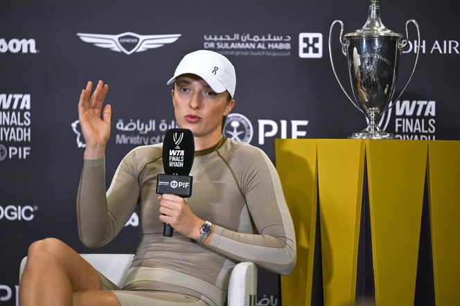 Tenisistki na konferencji WTA Finals