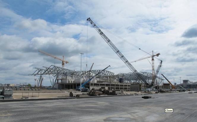 Montaż konstrukcji stalowej, Terminal 2